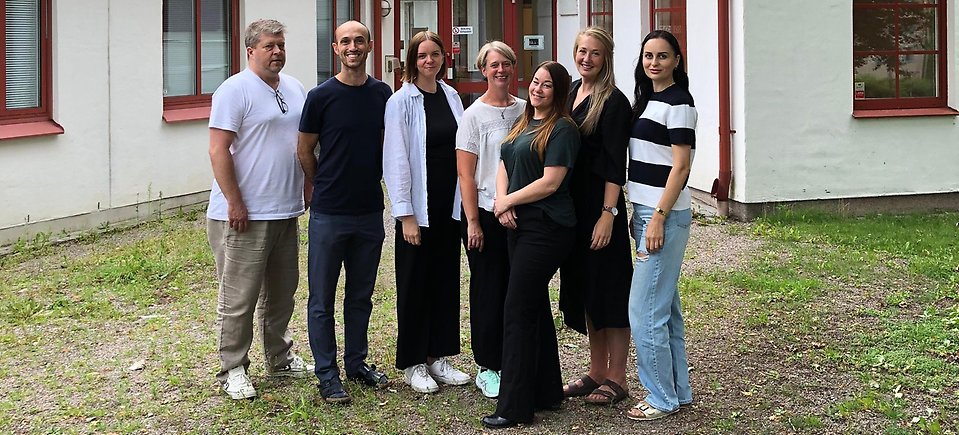 Personal på Tufvan: Mathias, Krashnik, Jennie, Helen, Ida, Malin, Melina